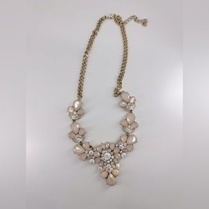 Jewelry Special! ⭐️✨ Pink and Gold Large Jewel Bib Necklace